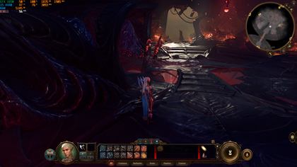 Baldur's Gate 3 sur GTX 1650, 56 images par seconde en 1080p
