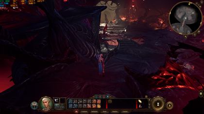 Baldur's Gate 3 sur GTX 1060, 62 images par seconde en 1080p