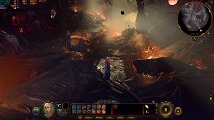 Baldur's Gate 3 sur GTX 1060, 56 images par seconde en 1080p