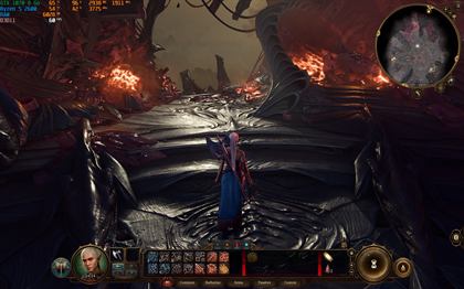 Baldur's Gate 3 sur GTX 1070, 60 images par seconde en 1680x1050