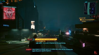Cyberpunk 2077 sur GTX 1080, 60 images par seconde en 1080p