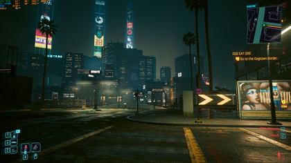 Cyberpunk 2077 sur GTX 1070, 75 images par seconde en 1440p