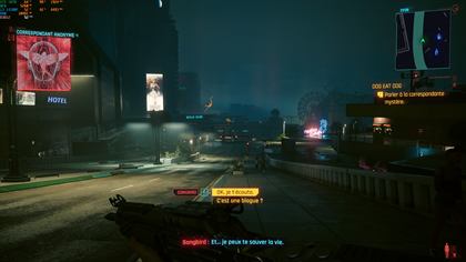 Cyberpunk 2077 sur GTX 1070, 52 images par seconde en 1440p