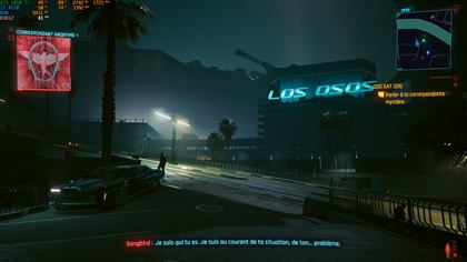 Cyberpunk 2077 sur GTX 1050 Ti, 41 images par seconde en 1080p
