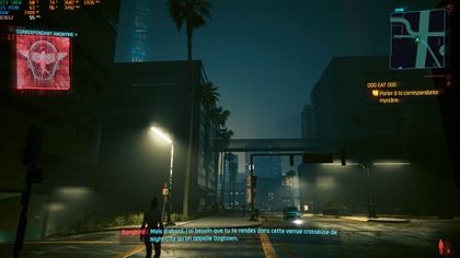 Cyberpunk 2077 sur GTX 1060, 55 images par seconde en 1080p
