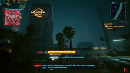 Cyberpunk 2077 sur GTX 970, 58 images par seconde en 1080p