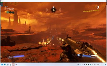 DOOM (2016) sur GTX 750 Ti, 55 images par seconde en 1680x1050