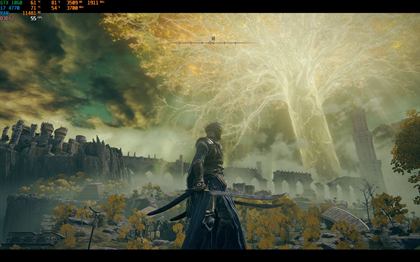Elden Ring sur GTX 1060, 55 images par seconde en 1680x1050