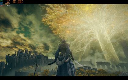 Elden Ring sur GTX 1060, 47 images par seconde en 1680x1050