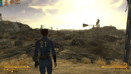 Fallout: New Vegas sur R7 260X, 44 images par seconde en 1080p