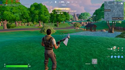 Fortnite sur GTX 750, 60 images par seconde en 1080p