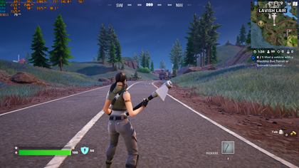 Fortnite sur GTX 970, 79 images par seconde en 1080p
