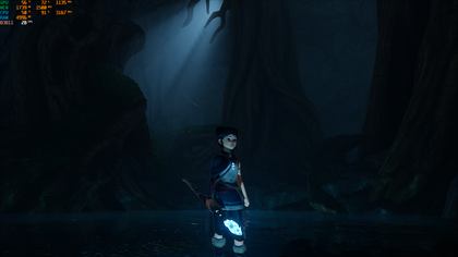 Kena: Bridge of Spirits sur R7 260X, 28 images par seconde en 1080p