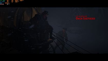 Red Dead Redemption 2 sur GTX 1060 6 Go, 47 images par seconde en 1080p