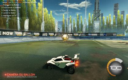 Rocket League sur GTX 750 Ti, 60 images par seconde en 1680x1050