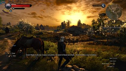 The Witcher 3 sur GTX 1070, 60 images par seconde en 1440p