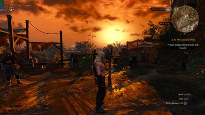The Witcher 3 sur GTX 1050 Ti, 58 images par seconde en 1080p
