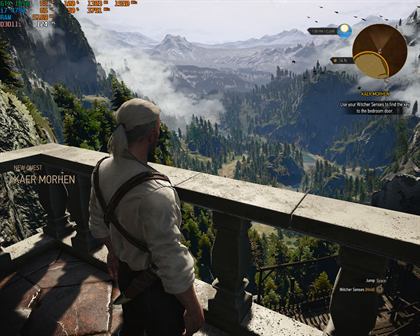 The Witcher 3 sur GTX 1650, 124 images par seconde en 1280x1024