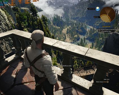The Witcher 3 sur GTX 1650, 104 images par seconde en 1280x1024