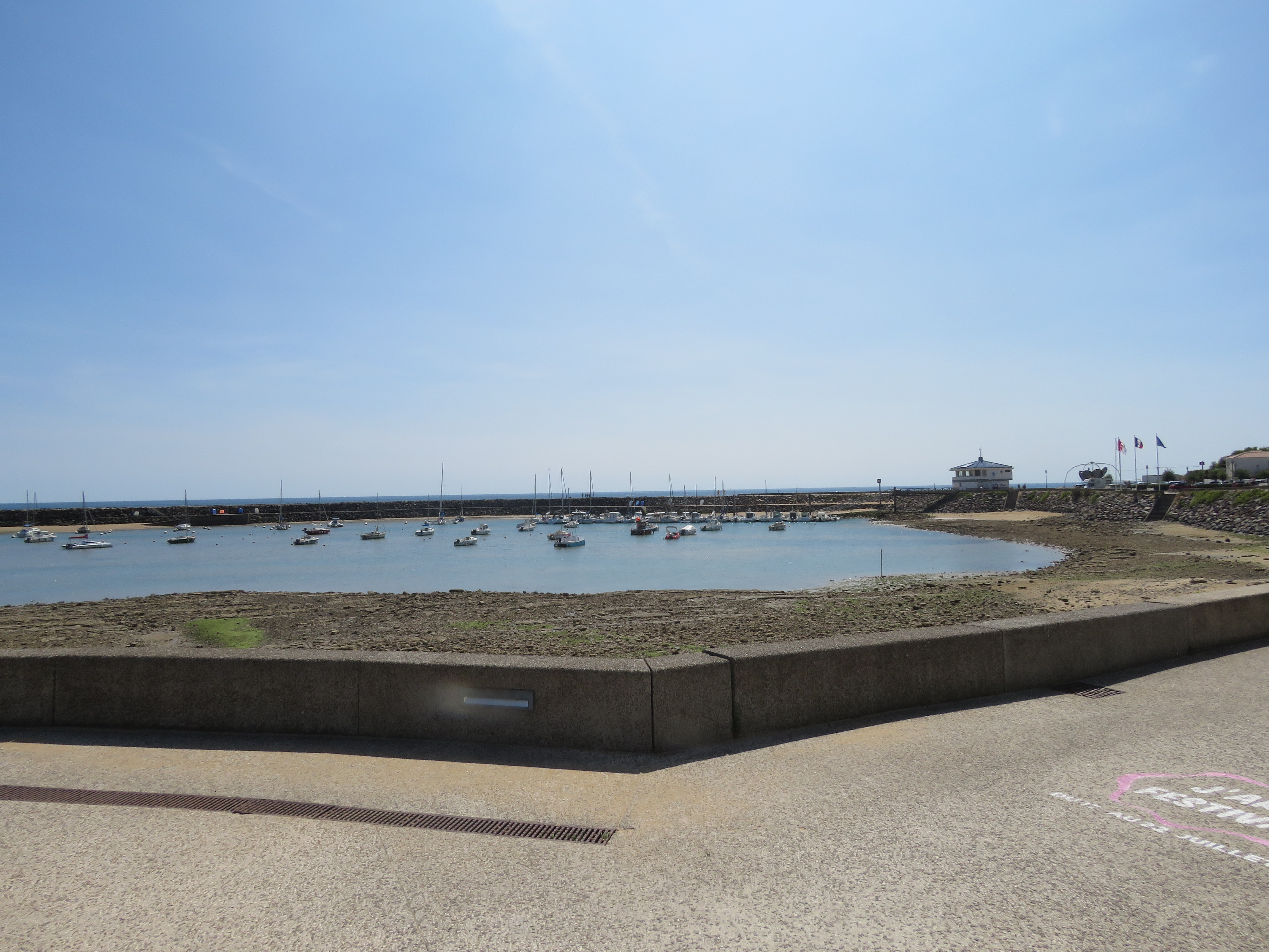 Le port de Jard-sur-Mer, sur le littoral vendéen