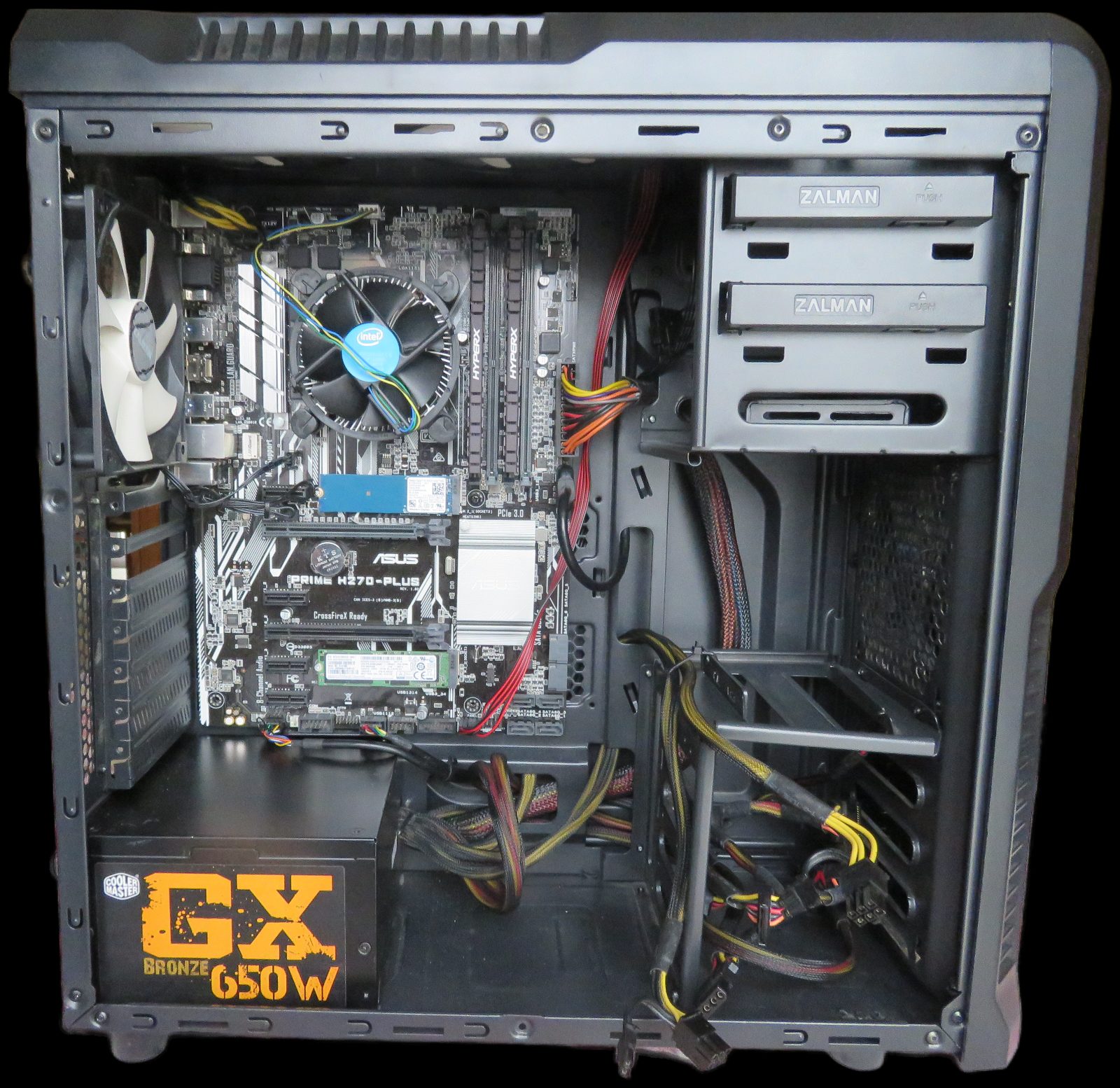 PC Gamer i5 7600 16 Go DDR4 SSD M2 256 Go + SSD M2 128 Go W11 (sans carte graphique dédiée)